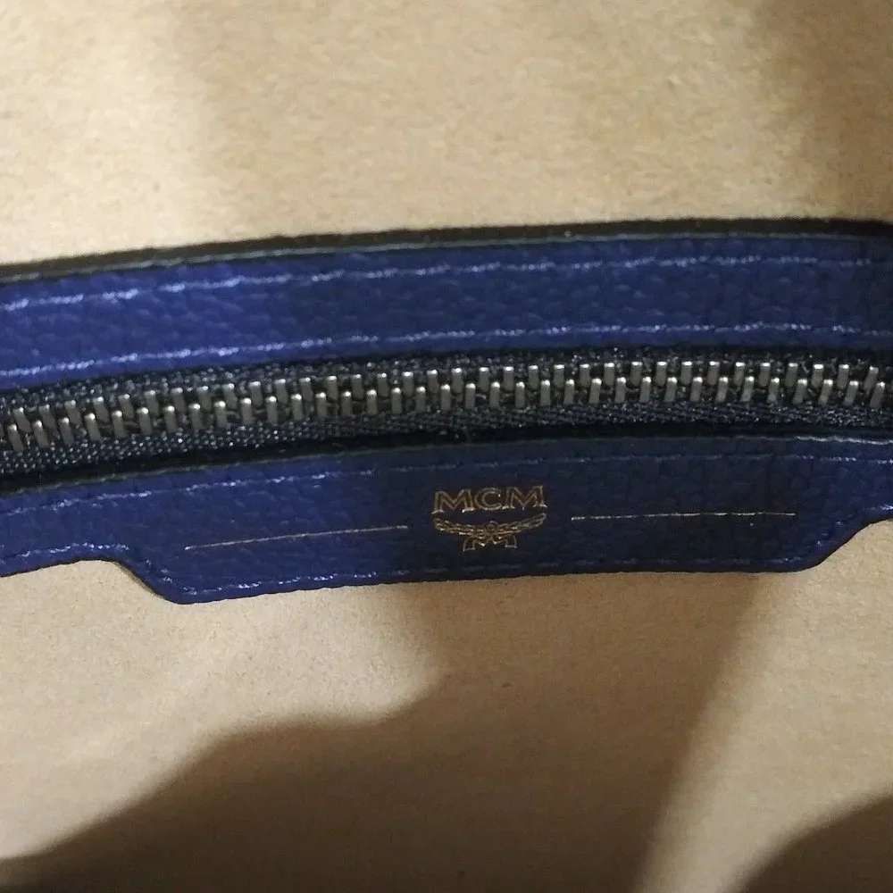 MCM Zip Briefcase/Messenger Bag